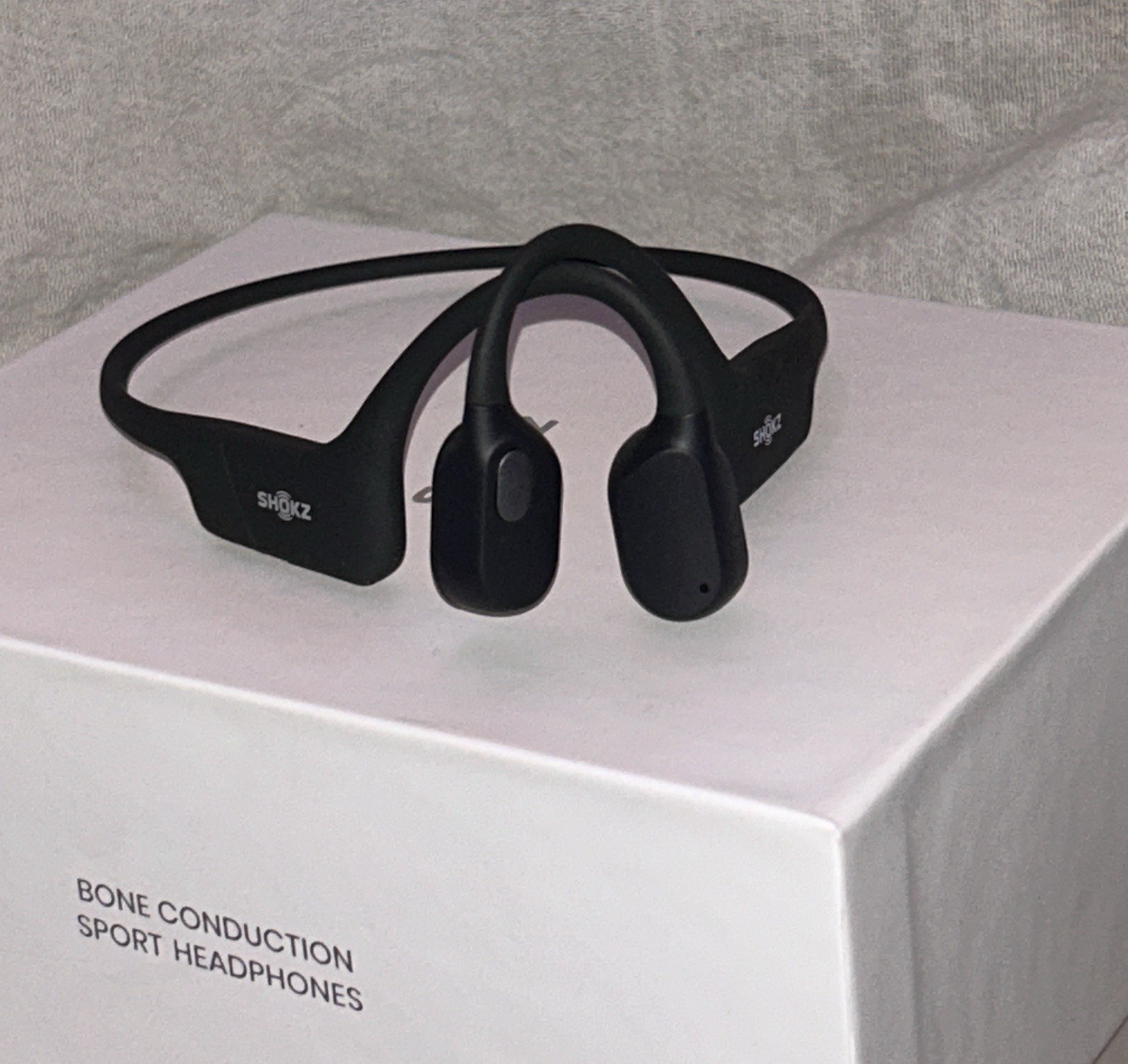 Band New Shockz Wireless Headphones Worn Once…In Box…color Black