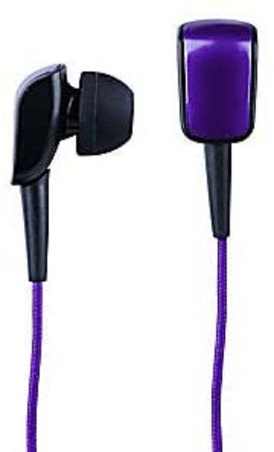 T-Mobile Stereo String Headset 3.5mm W/ Mic Original TMobile, Purple/Black