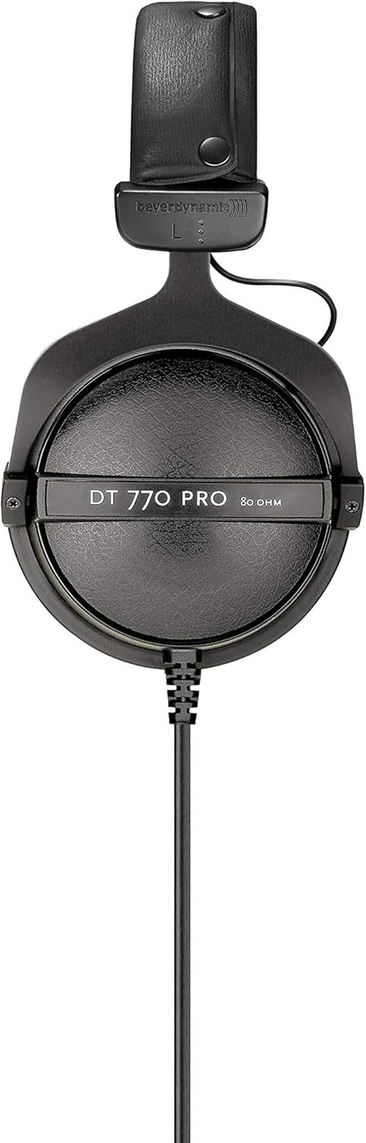 DT Pro Series 770/880/990 Leatherette Replacement Button Black Headband for Head