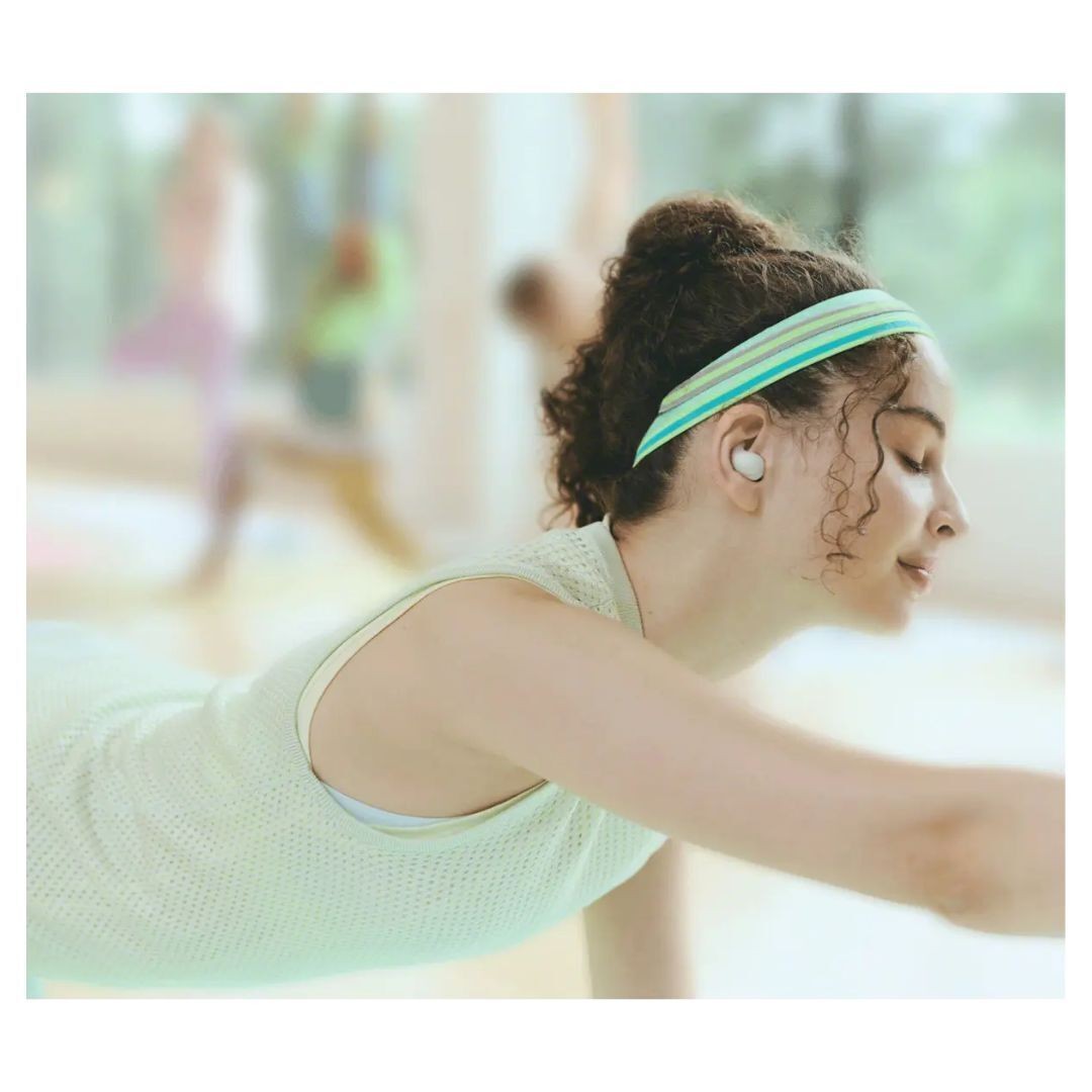 Sony LinkBuds Fit Truly Wireless Noise Canceling Earbuds (White)