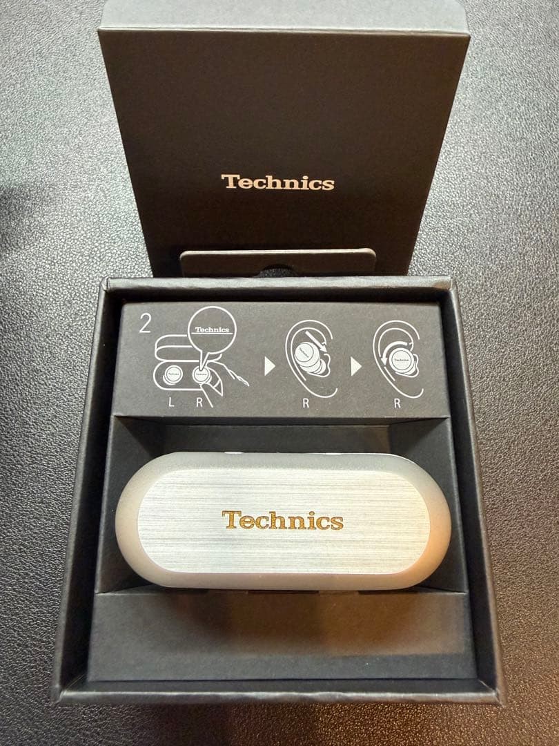 Technics EAH-AZ100 Wireless Earbuds Silver Bluetooth