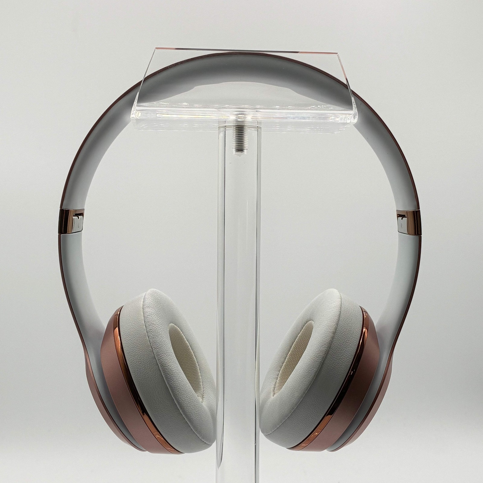 Beats Solo 3 Wireless Headphones A1796 Rose Gold with Case