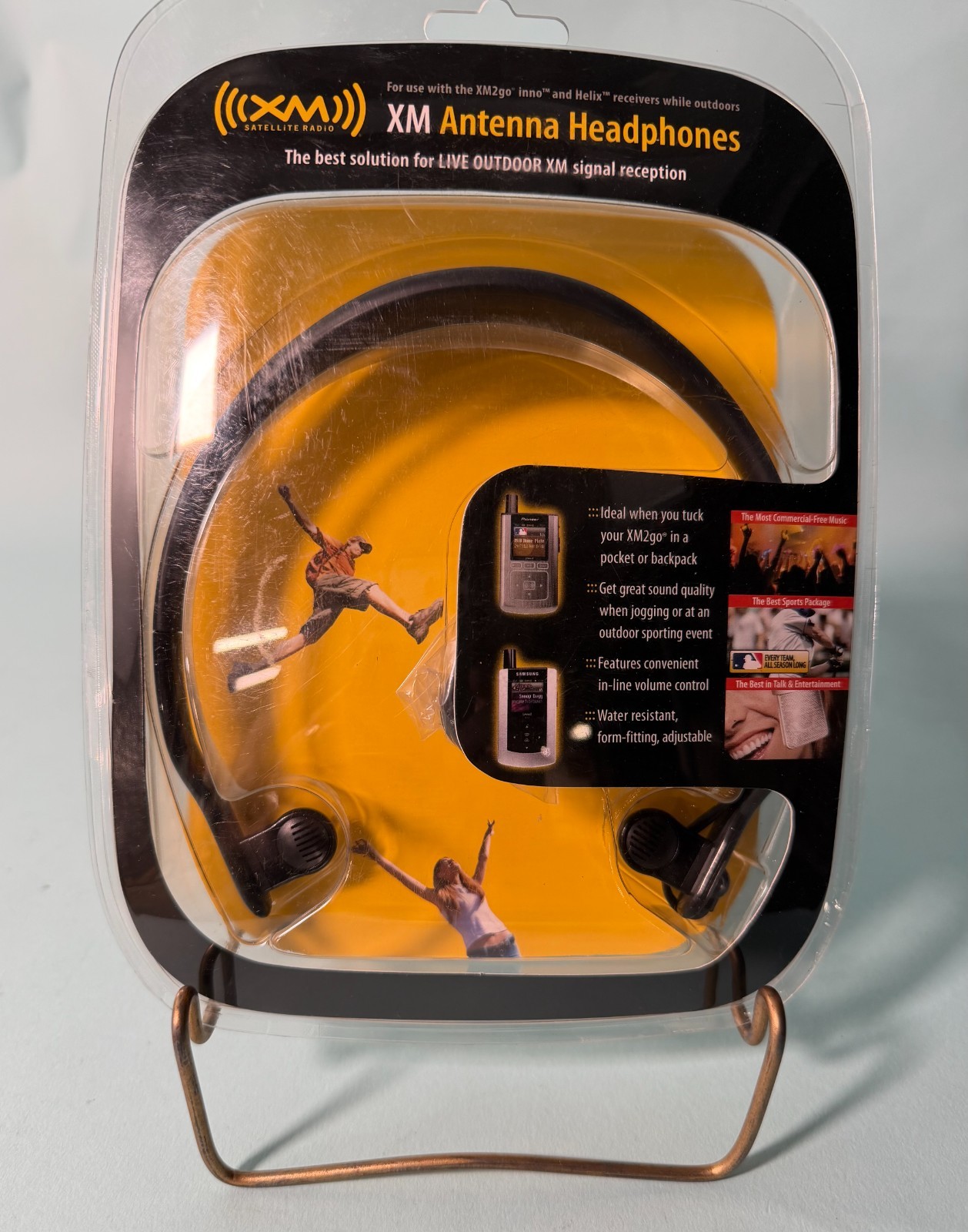 NOS Belkin F5X002 XM Satellite Radio Antenna Headphones XM2go & Helix NEW Sealed