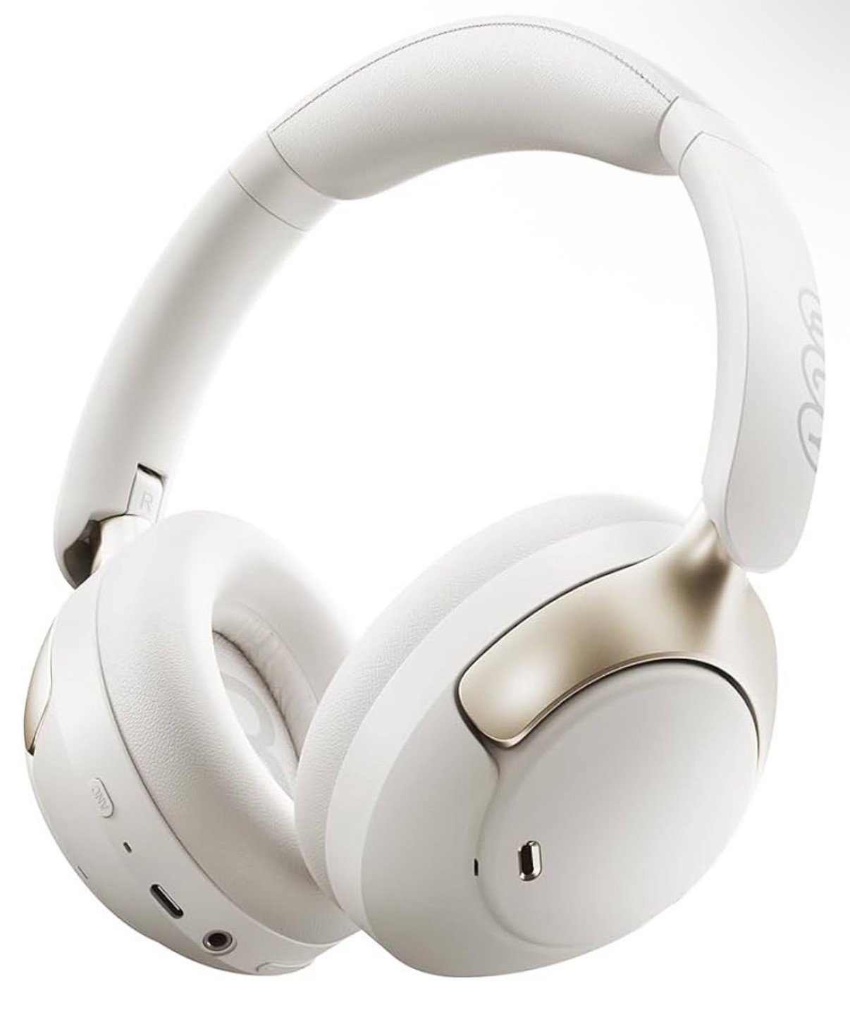 Black QCY H3 Pro Wireless Bluetooth 5.4 50dB ANC LDAC Over-Ear Headphones