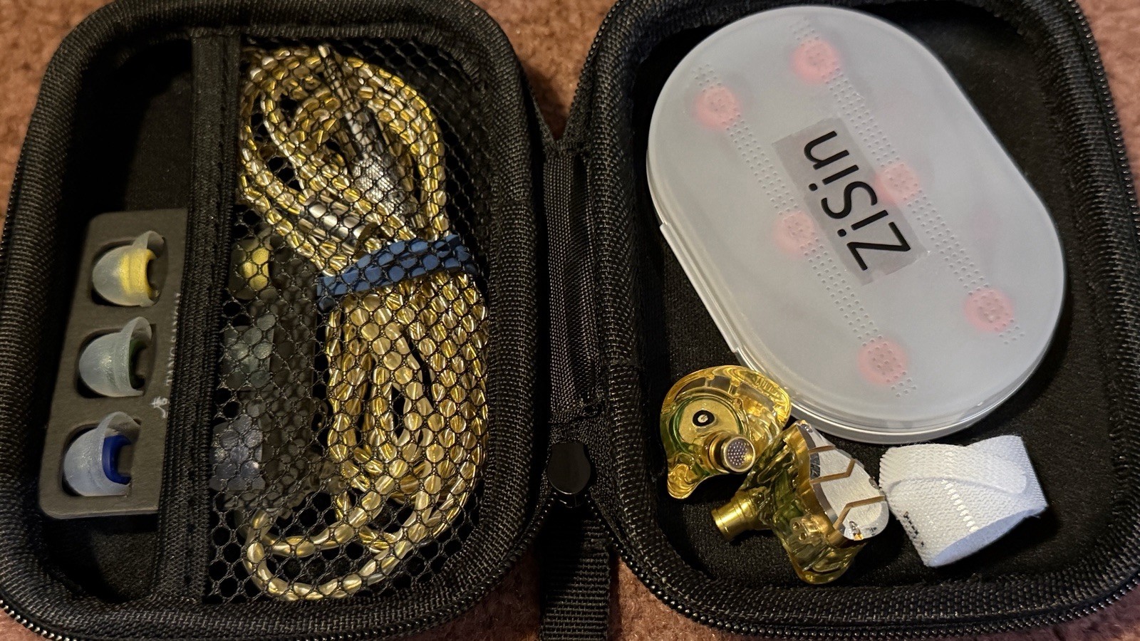 12 IEM Earbud Lot Fosi IM4 Penon Fan 3S Shanling ME600 Unicrom ISN Neo 1 KZ CCA