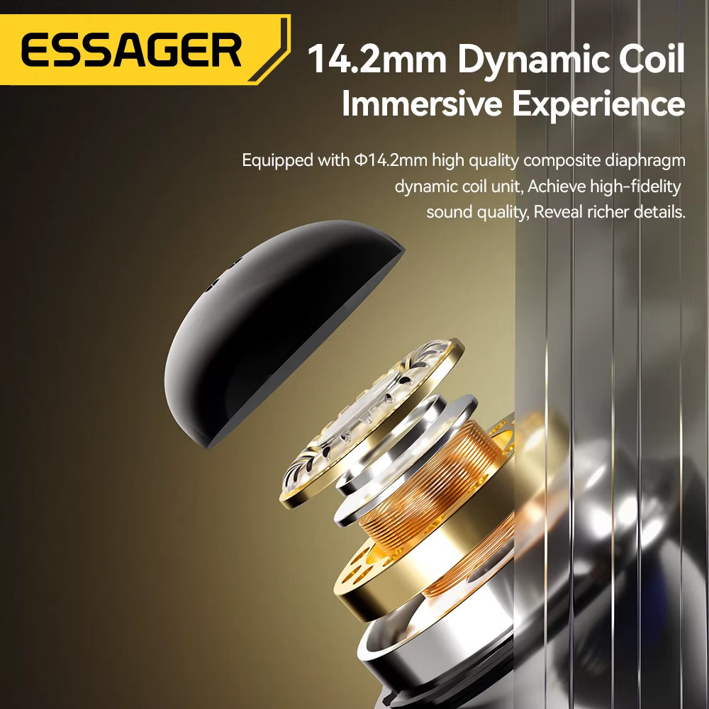 Essager 3.5mm Wired Earphones with Mic In-Ear Stereo ?