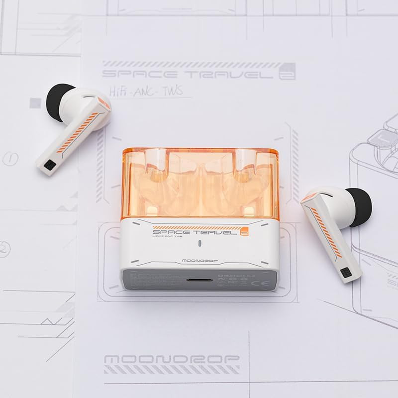 Space Travel 2 HiFi Noise-Canceling TWS Wireless Earphone Bluetooth