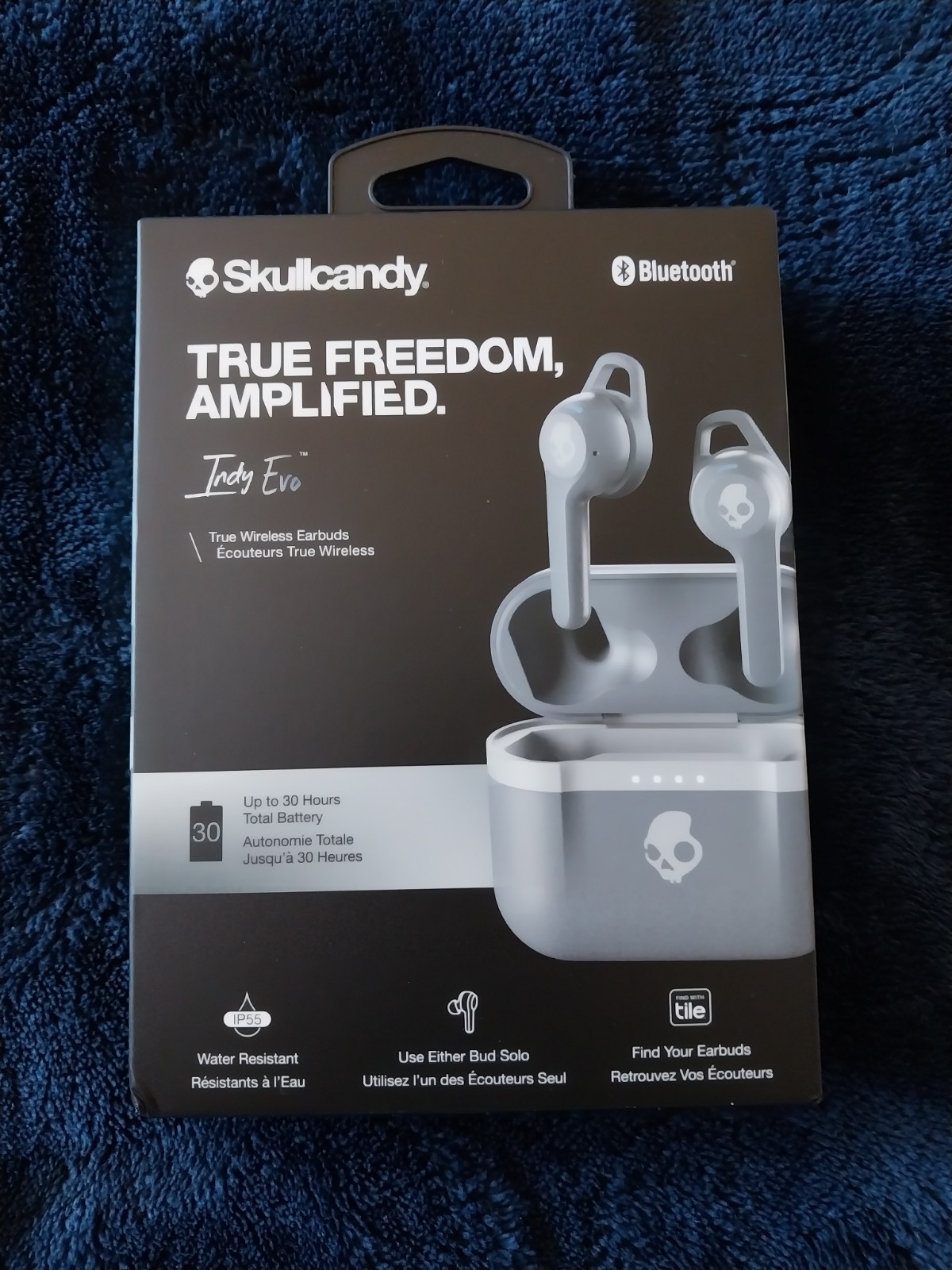 Skullcandy Indy Evo True Wireless Earbuds (Chill Grey)