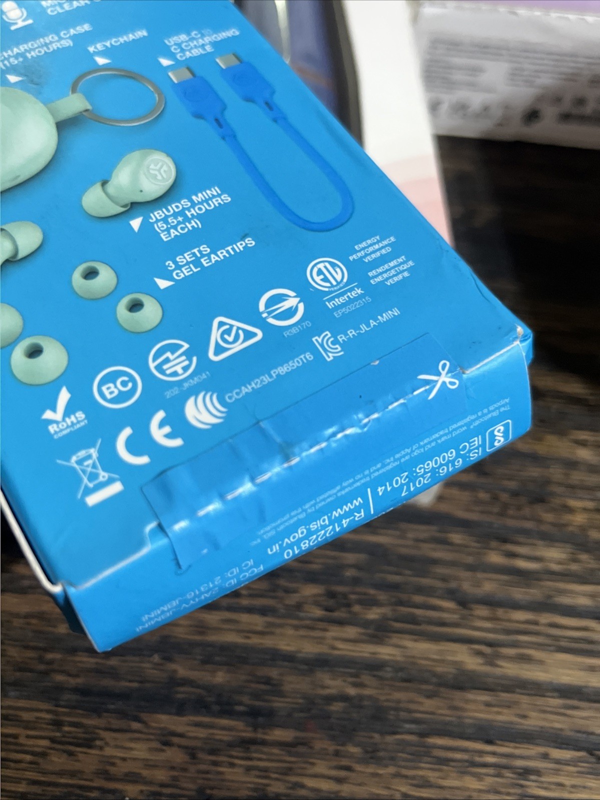 JLab Go Air Sport True Wireles Bluetooth Earbuds with Charging Case – Mint Color