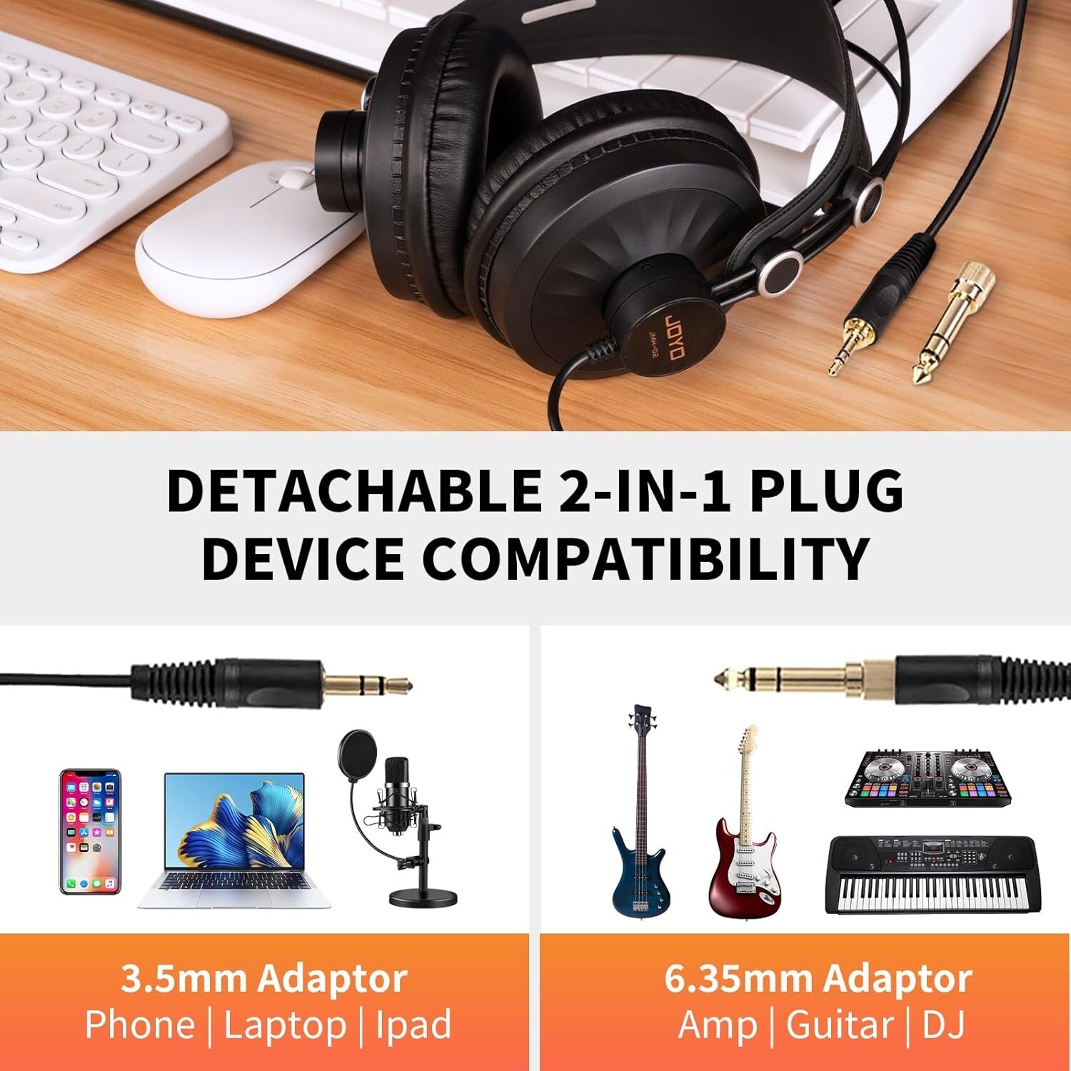 Audifonos Profesionales Auriculares para DJ Headphone Professional. Nuevo