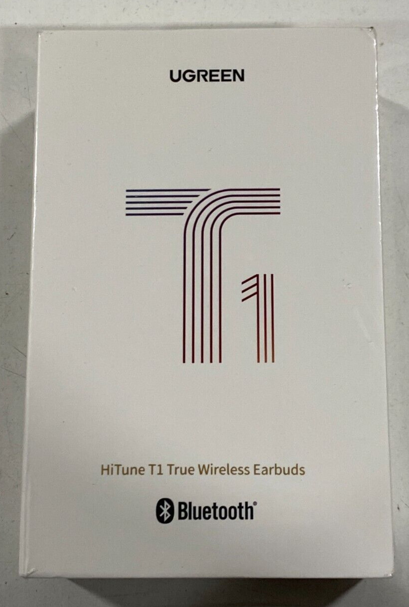 UGREEN HiTune T1 Wireless Earbuds Hi-Fi Stereo Deep Bass EQ Switch 4-Mic