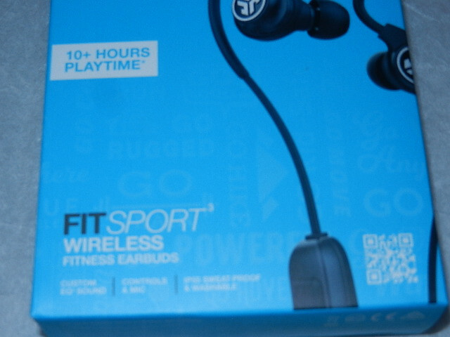 New JLab Audio Fit Sport Fitness Earbuds Wireless In-Ear Headphones bluetooth