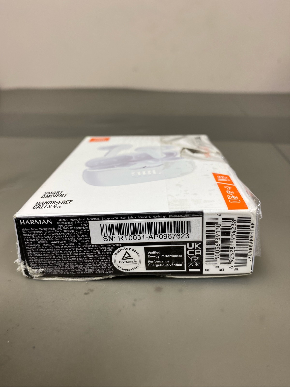 JBL Vibe Beam True Wireless Headphones