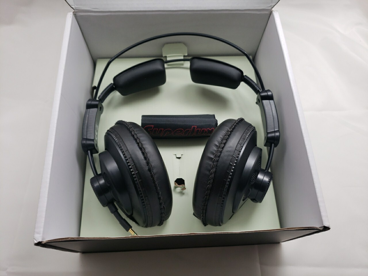 Superlux Professional Monitor Over Ear Headphone HD668B Semi-Open type Black