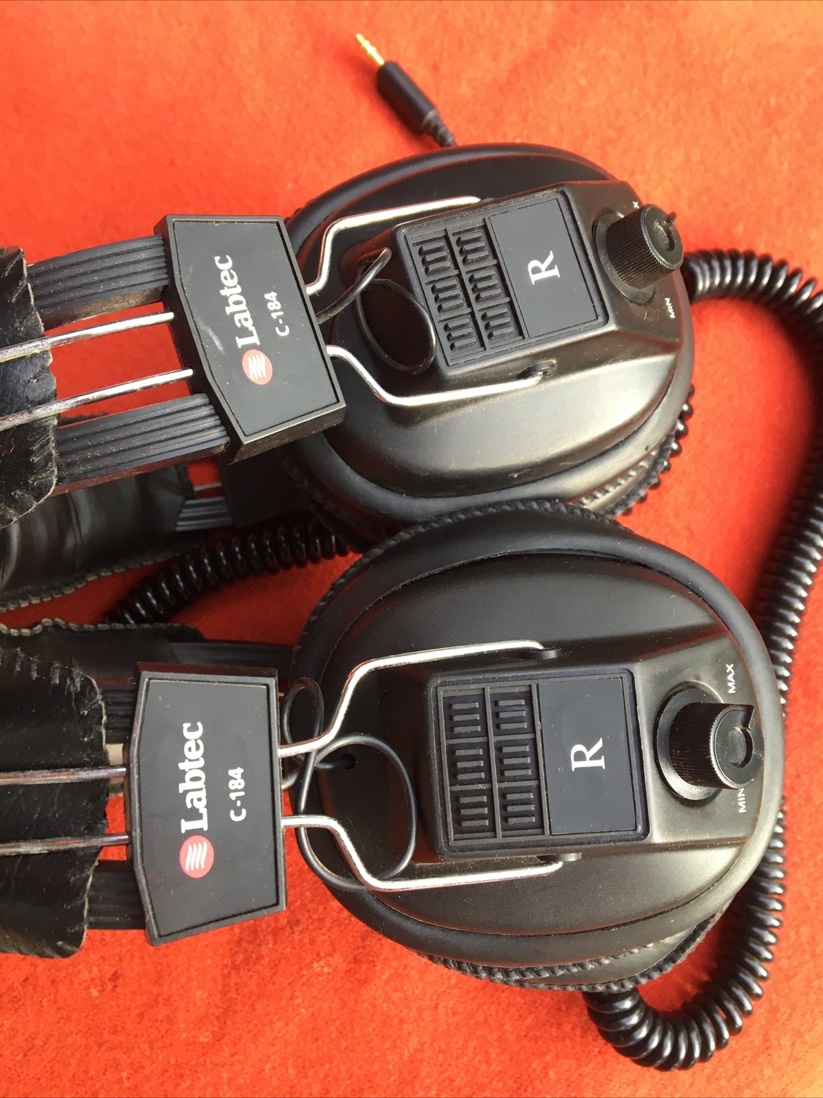 Labtec C-184 Stereo Headphones over the ear pair