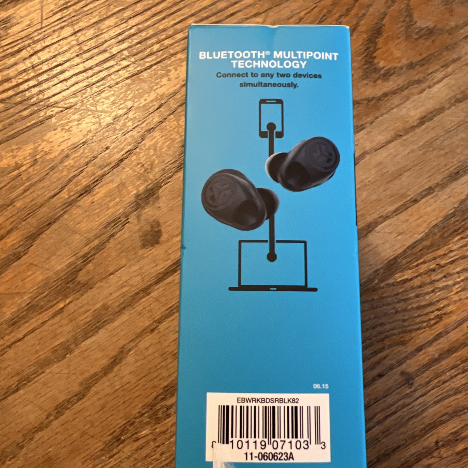 JLAB WORK BUDS TRUE WIRELESS EARBUDS WITH BOOM MIC BLACK BRAND NEW