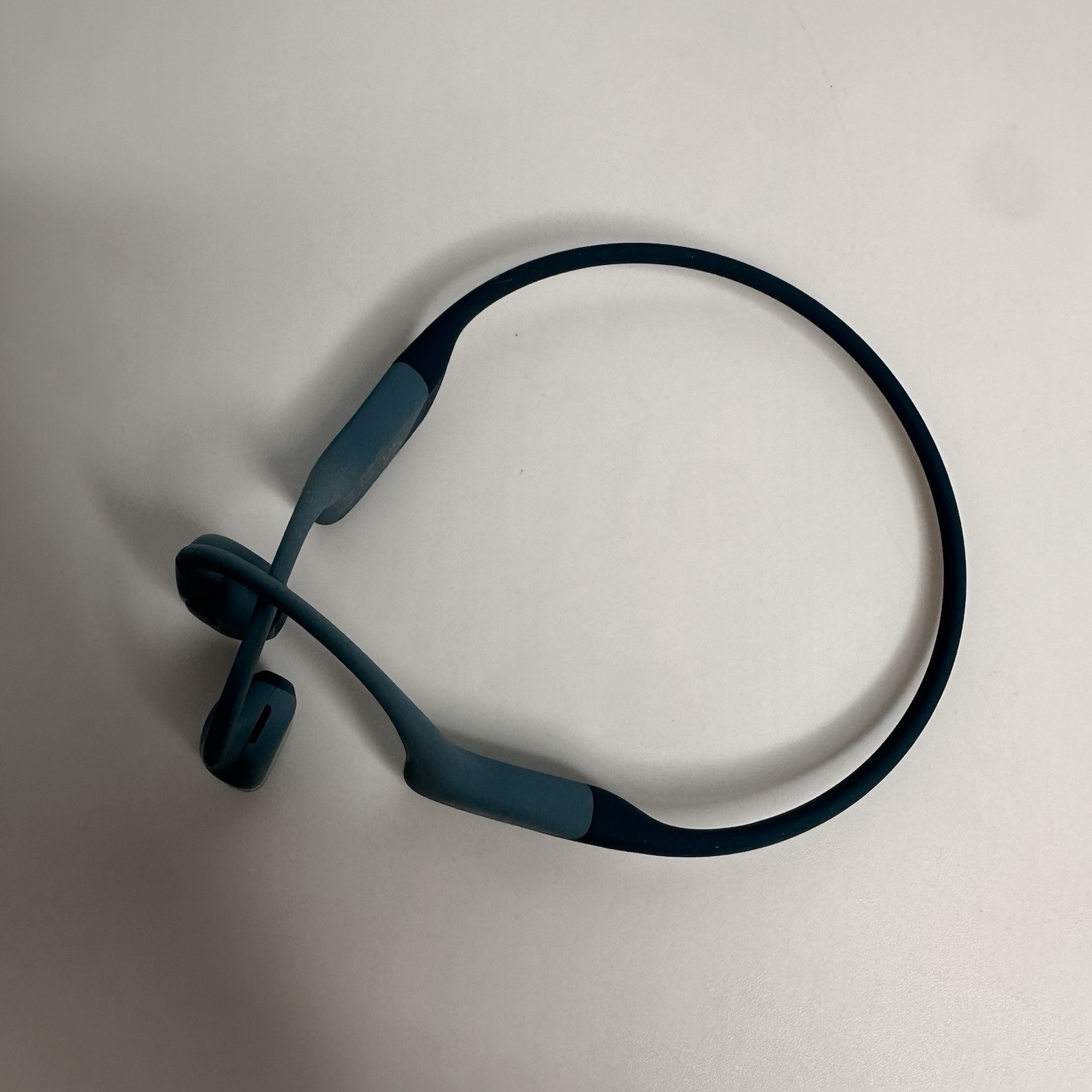 Shokz -OpenRun Pro Premium Bone Conduction Open-Ear Sport Headphones -Steel Blue