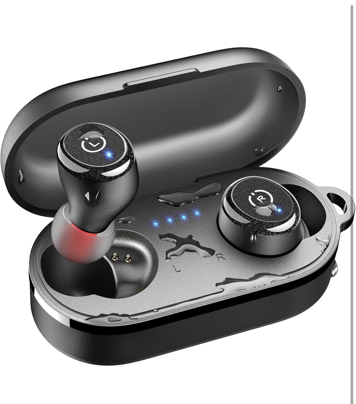 TOZO T10 Wireless Earbuds Bluetooth 5.3 Headphones – App Customize EQ – Khaki