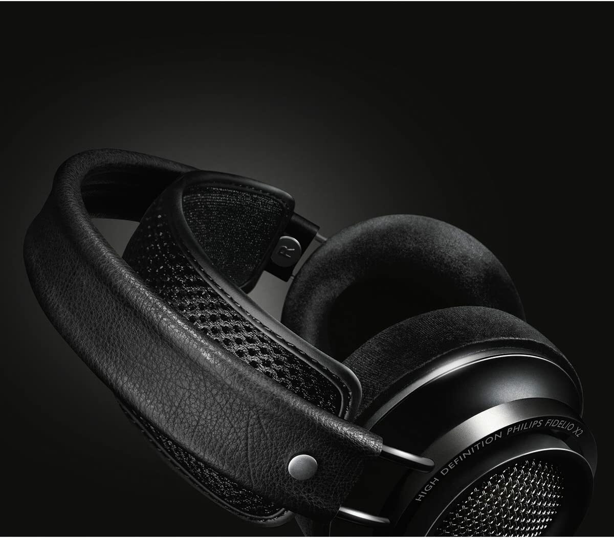 Philips Fidelio X2HR Over-Ear Open-Air Headphone – Black