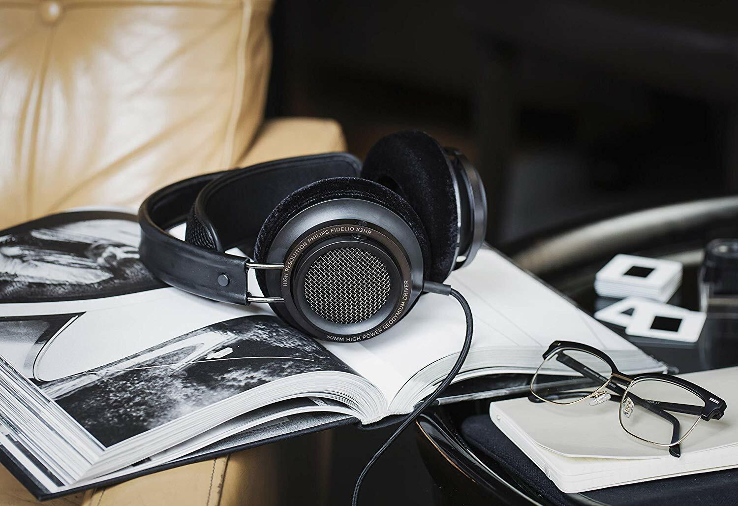 Philips Fidelio X2HR Over-Ear Open-Air Headphone – Black