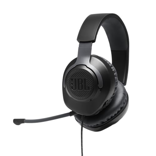 Quantum 100 – Wired Over-Ear Gaming Headphones – Large One Size Black
