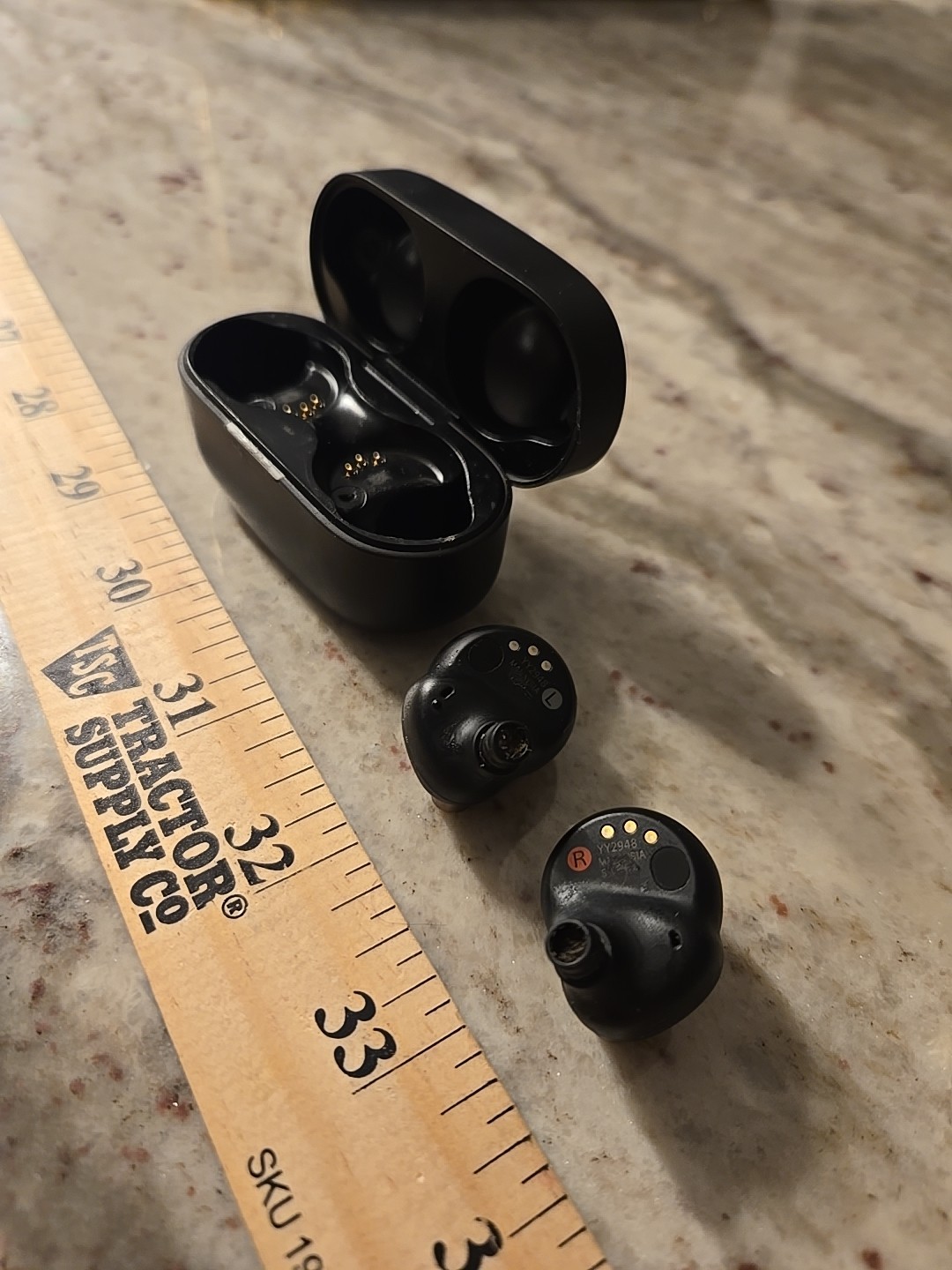 Sony WF-1000XM3 Wireless Earbuds w Case Not Tested For Parts Only AS-IS