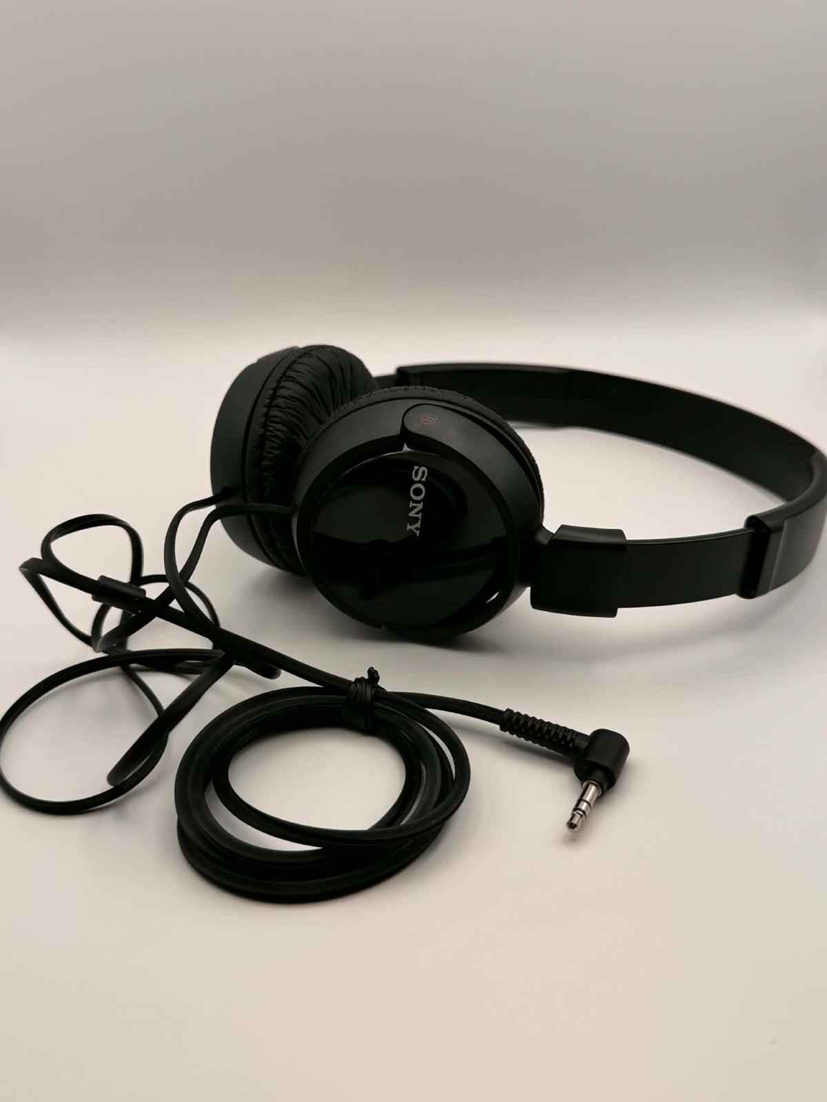 Sony MDR-ZX110 ZX Series Headphones Black MDRZX110 Wired Over Ear #3 “Preowned”