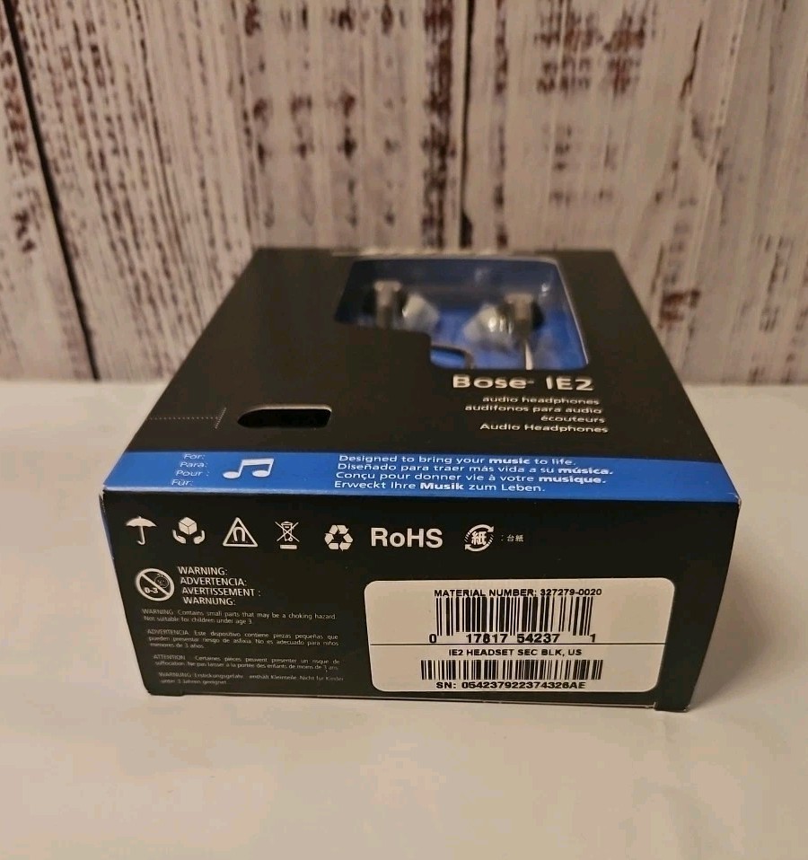 New Sealed BOSE MIE2i Mobile Headset w/ Inline Mic & Controls for Apple