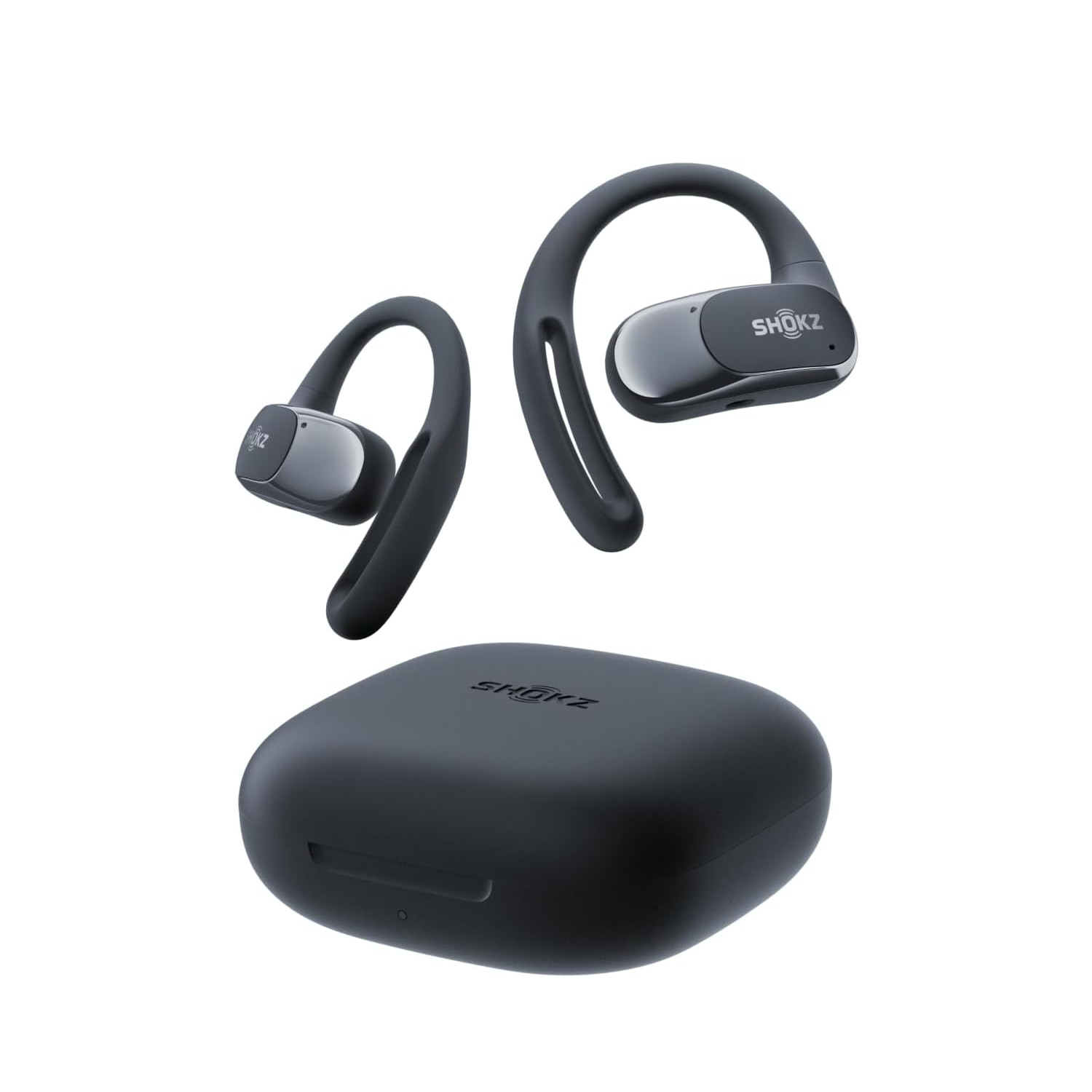 SHOKZ OpenFit Air Open-Ear True Wireless Earbuds with Deep Bass 28H Playtime