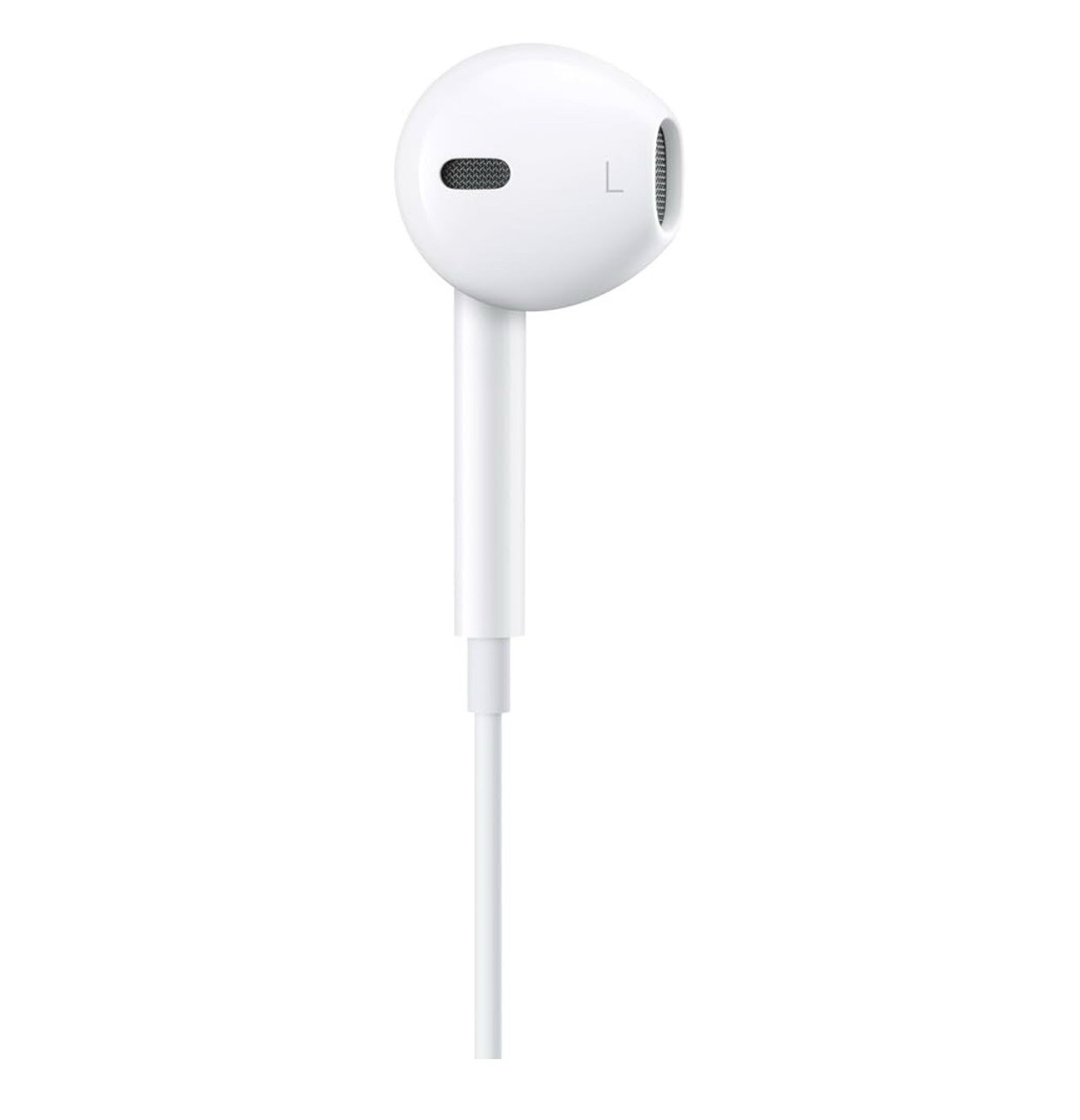 USB-C Wired In-Ear Earbuds, White, Built-In Mic, In-Line Control, Double
