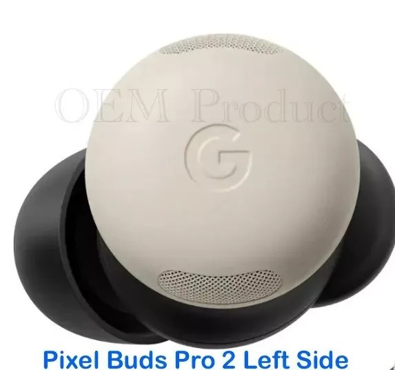 Original Google Pixel Buds Pro 2 Replacement LEFT Side (Porcelain) (L)