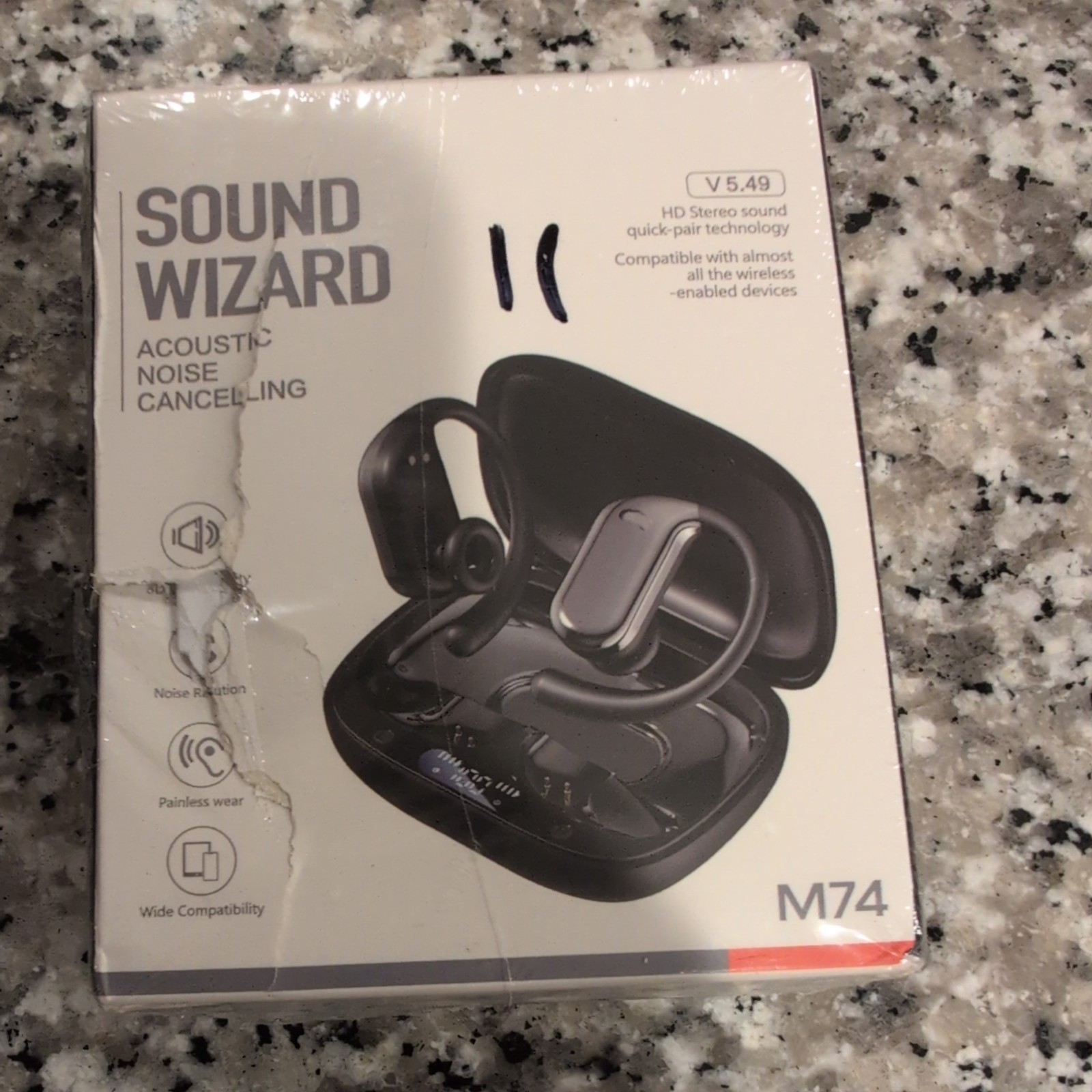Sound Wizard M74 ANC In Ear Wireless Headphones – Ai Translator iOS Android