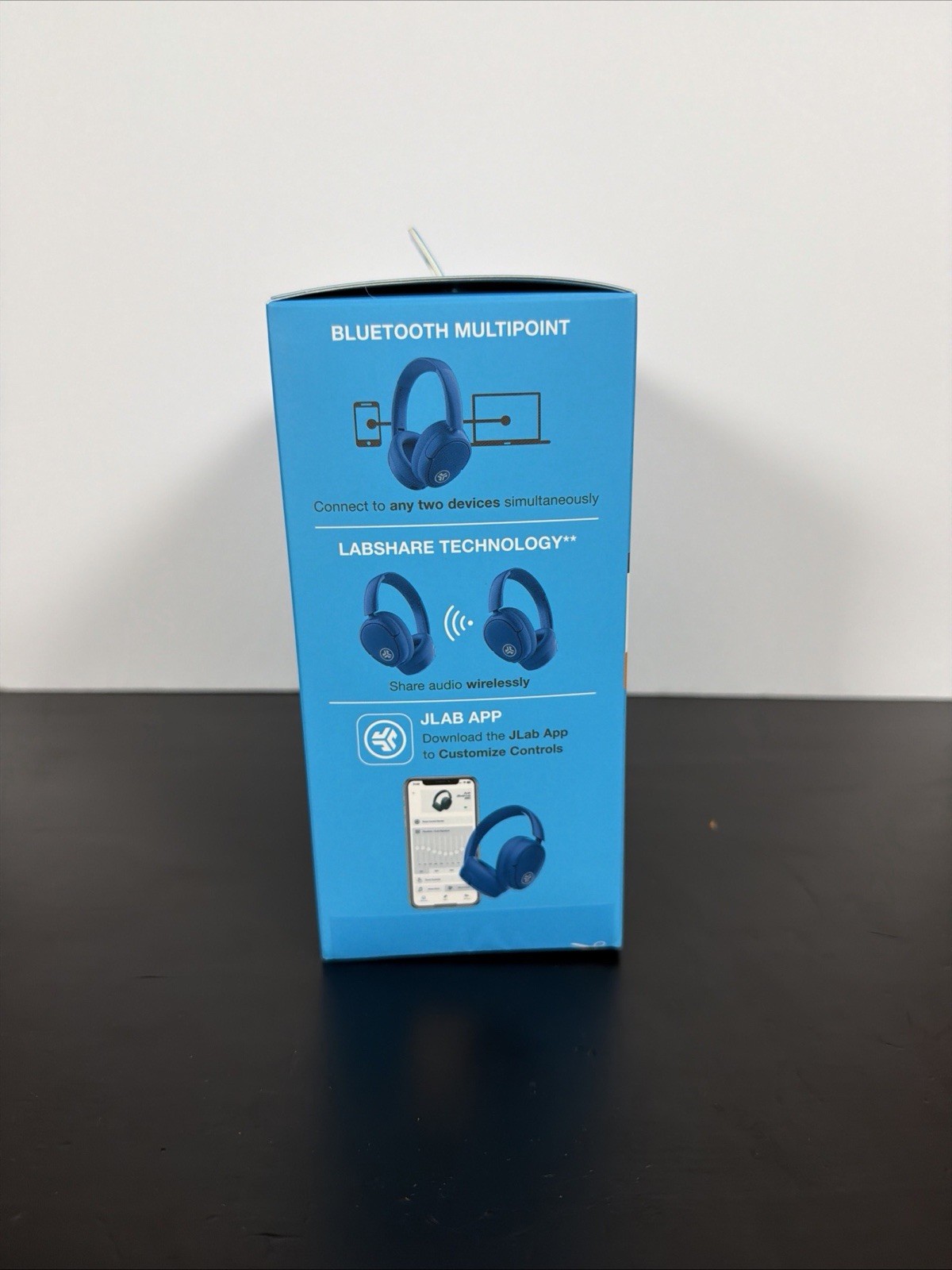 JLAB JBuds LUX ANC Wireless Over-Ear Headphones – Sage Gray – Brand New