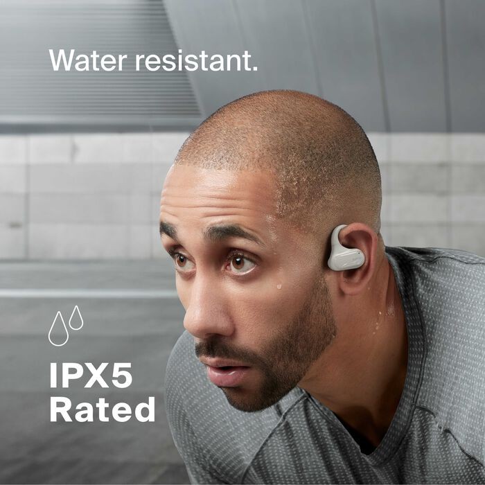 Belkin Open-Ear Earbuds | iPhone Compatible | Secure Ear Hooks for Gym & Running