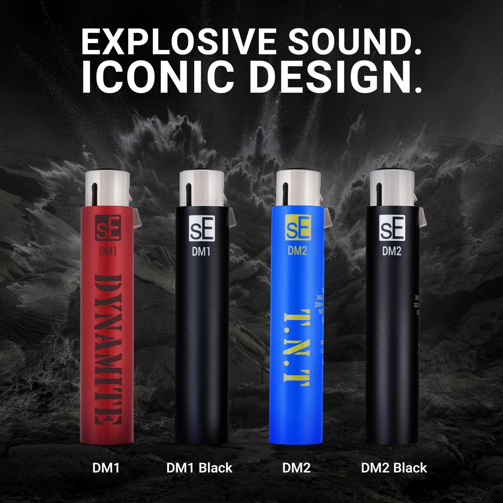 SE ELECTRONICS DM1 Dynamite Ultra-Slim Inline Microphone Preamp for