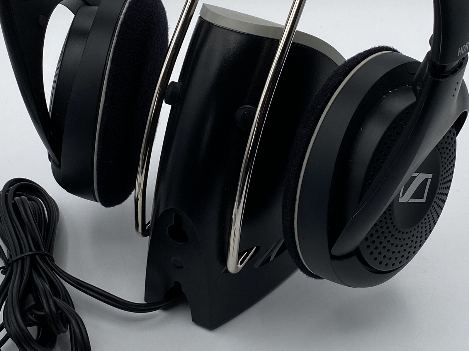 Sennheiser RS120 On-Ear Wireless RF Headphones with Charging Cradle