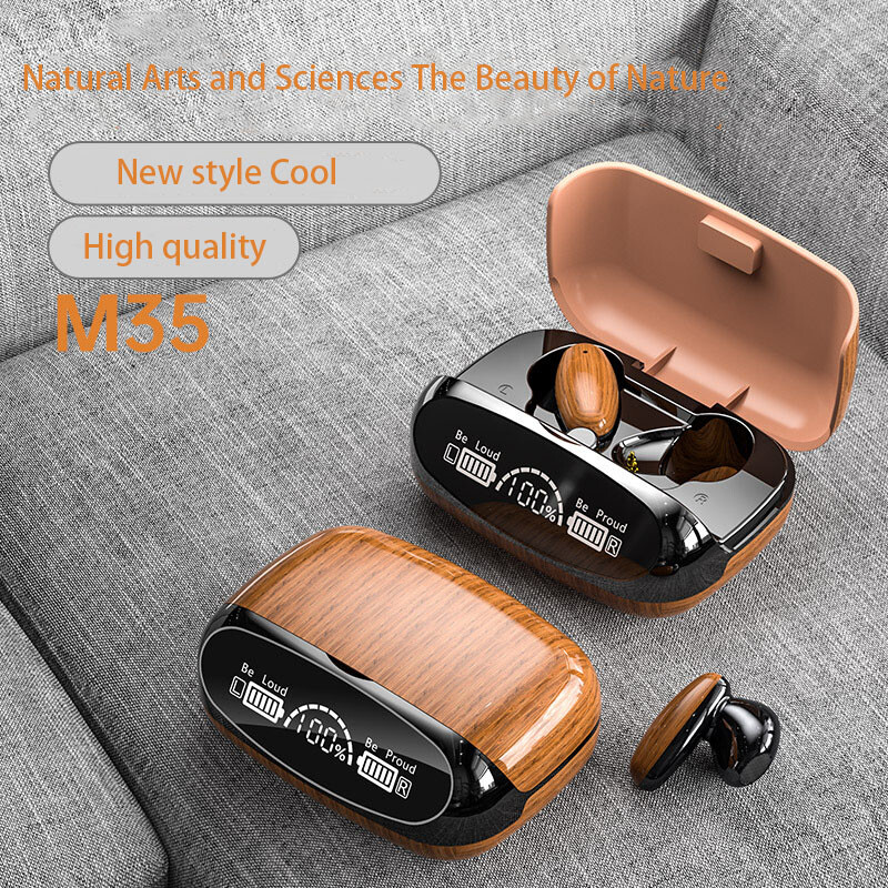 M10M30 Bluetooth Headset High-Capacity Wireless Private Model TWS New F9 Smiley
