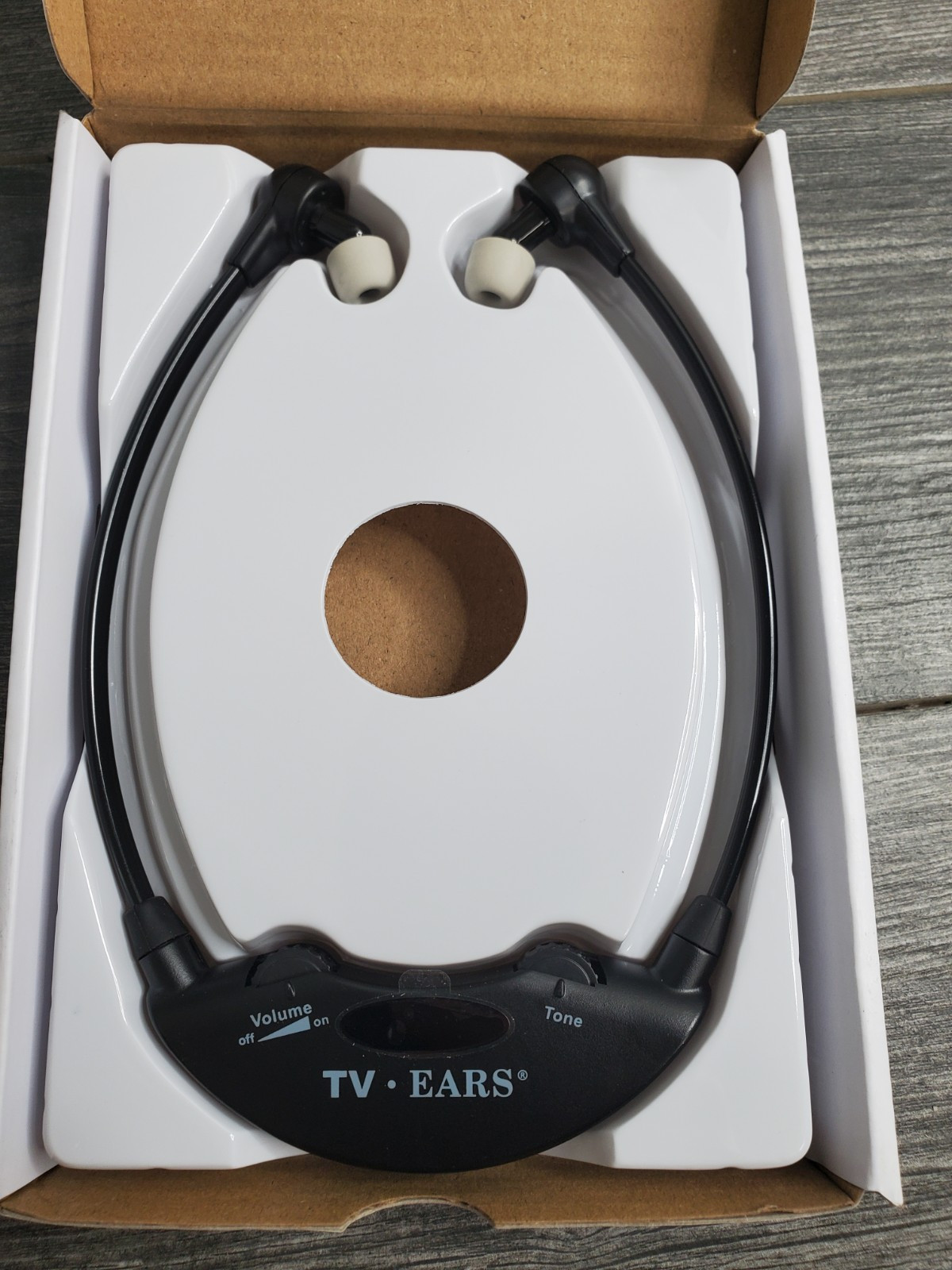 TV Ears Lightweight Comfortable – Black