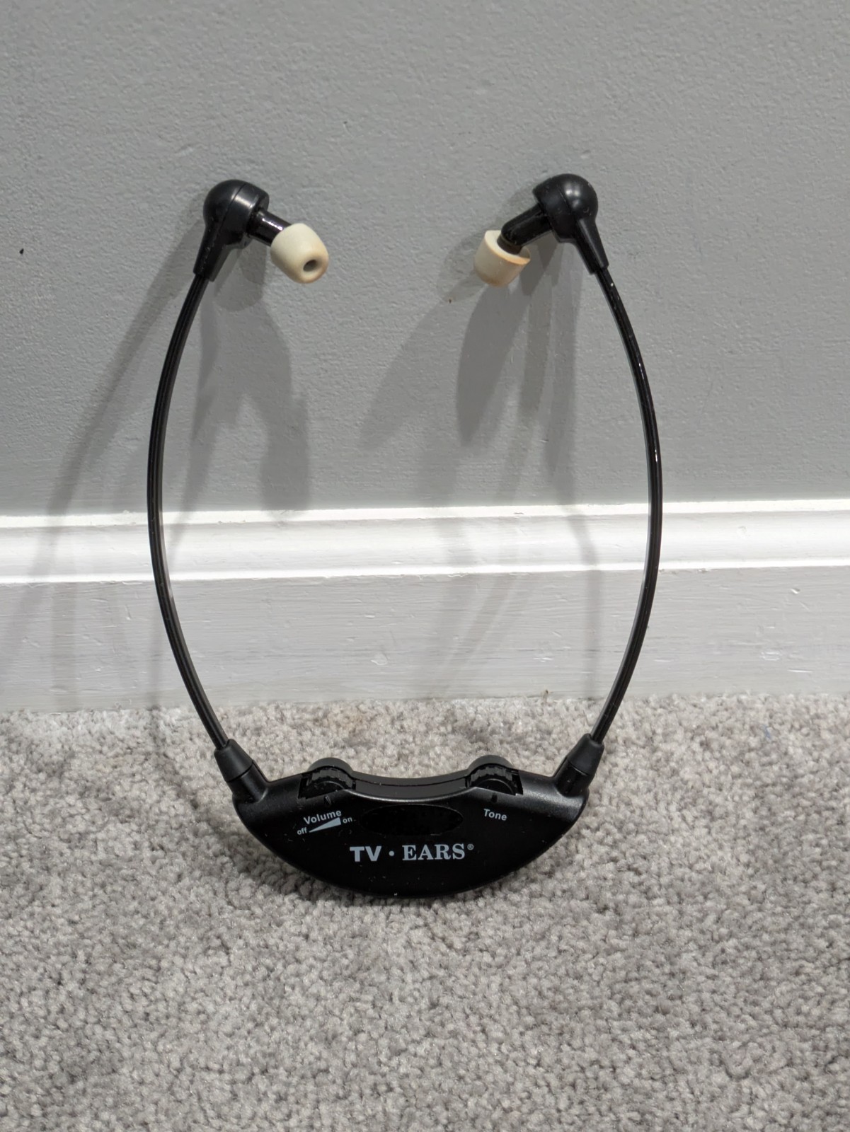 TV Ears Original In-Ear 5.0 Wireless Voice Clarifying Headset System 11641 WORKS