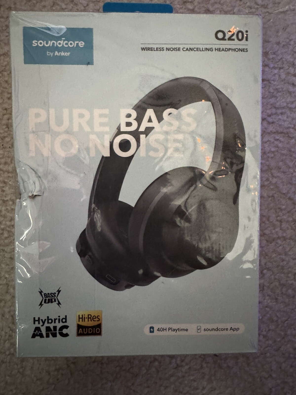 Soundcore by Anker Q20i Hybrid Active Noise Cancelling Headphones