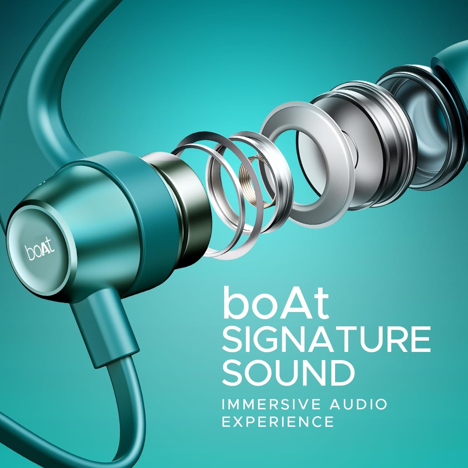 Boat Rockerz 255 Pro+, 60H Battery, Fast Charge, IPX7, Dual Pair,Low Latency