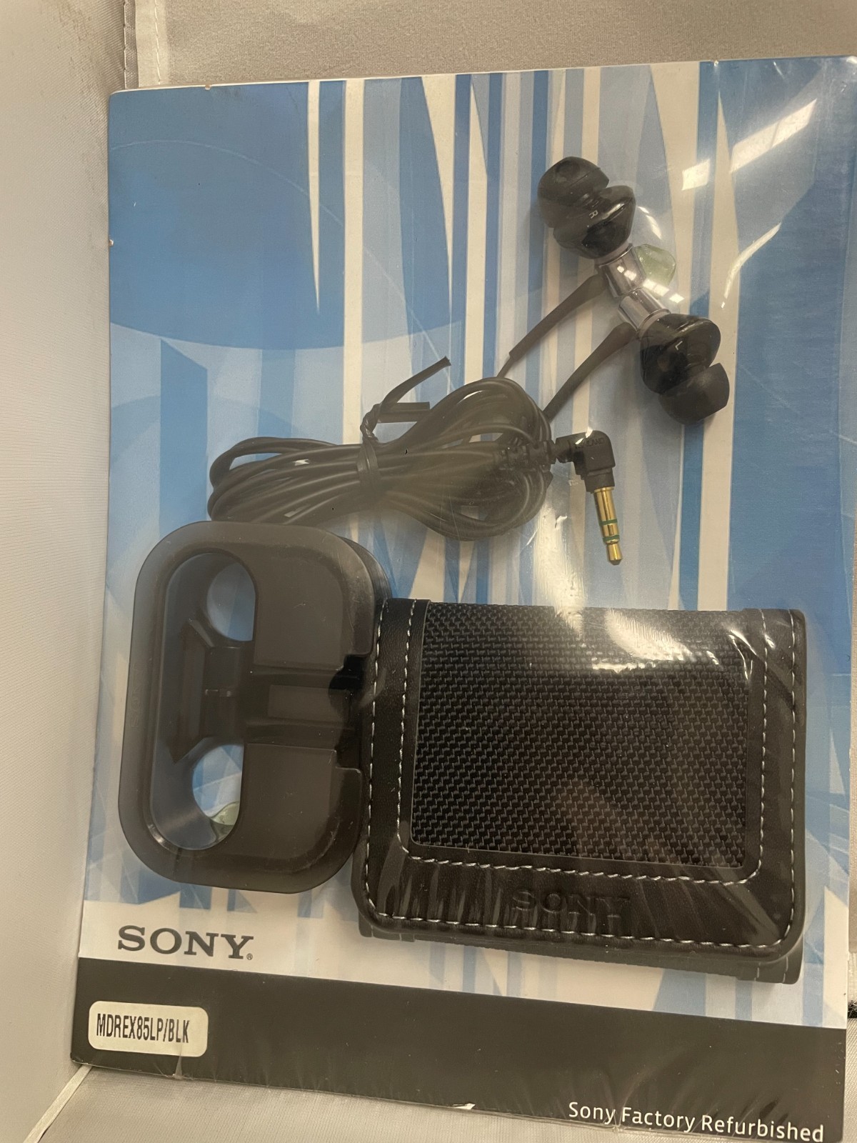 SONY MDR-EX85LP MDREX85LP Soft Earbud with Soft Clip and Case