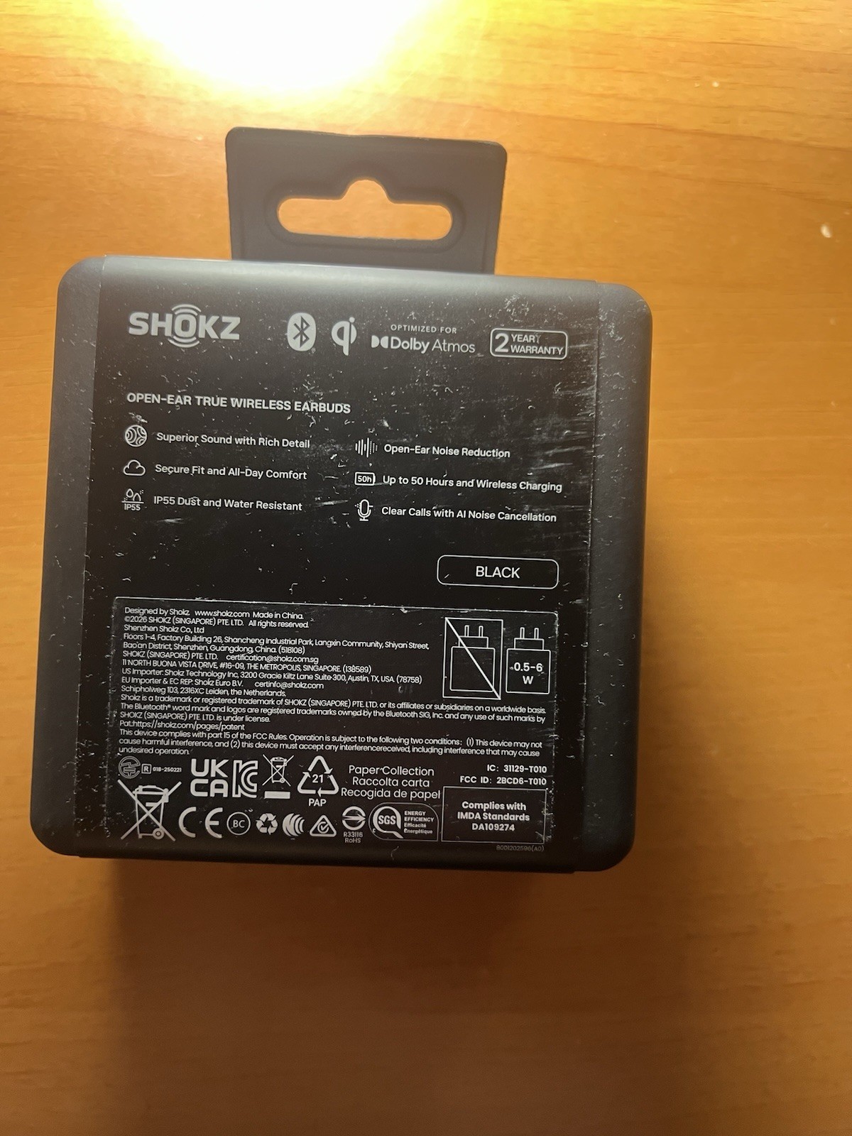 Shokz Openfit Pro – Black – New Sealed
