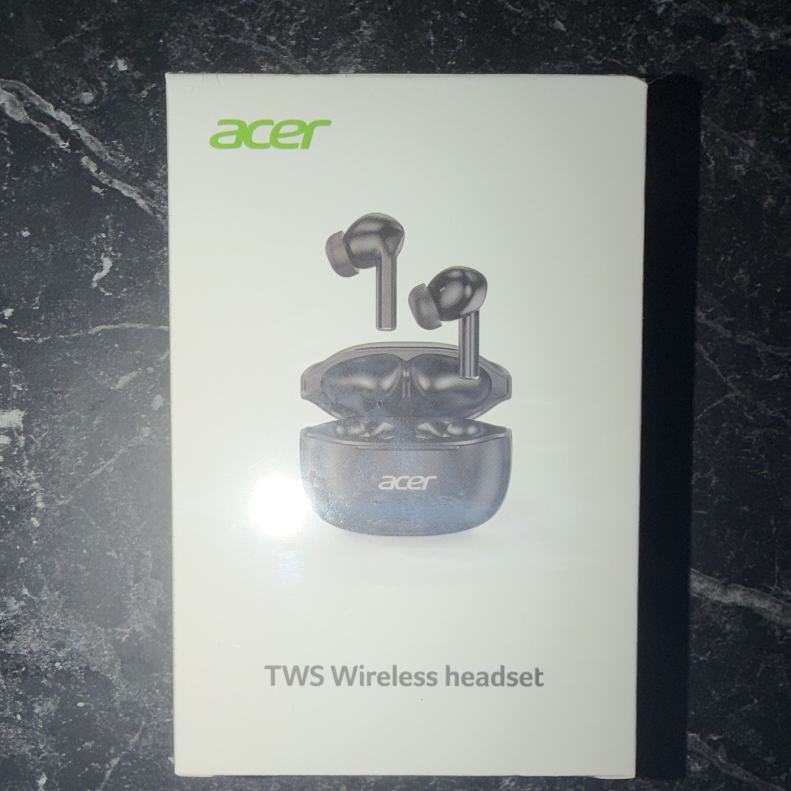 Acer OHR504 TWS Bluetooth In-Ear Earbuds Noise Cancellation Beige