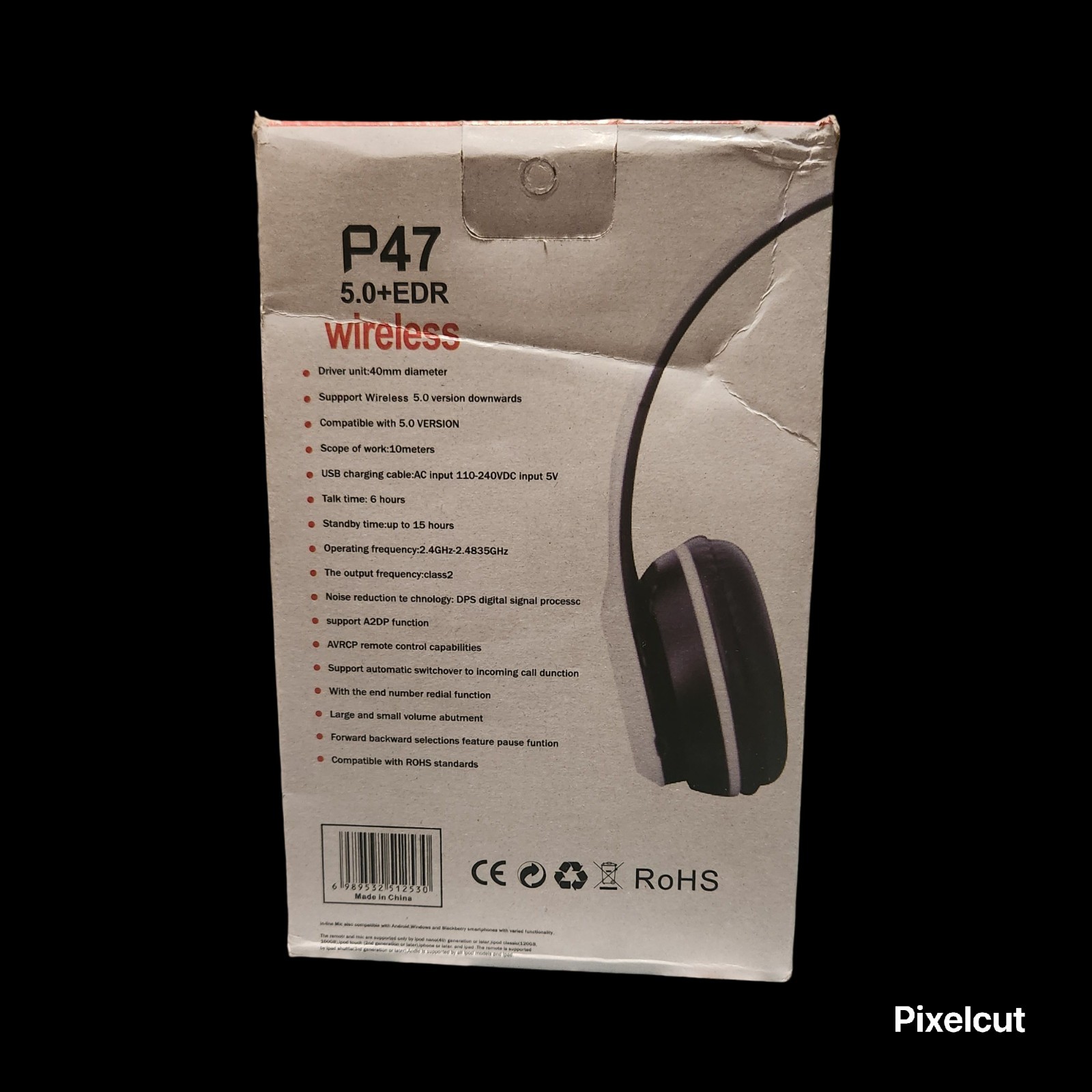 P47 5.0+EDR WIRELESS HEADPHONES