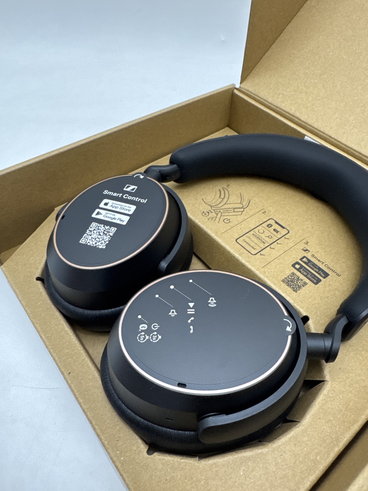 SENNHEISER ACCENTUM WIRELESS BLUETOOTH HEADPHONES – BLACK/COPPER