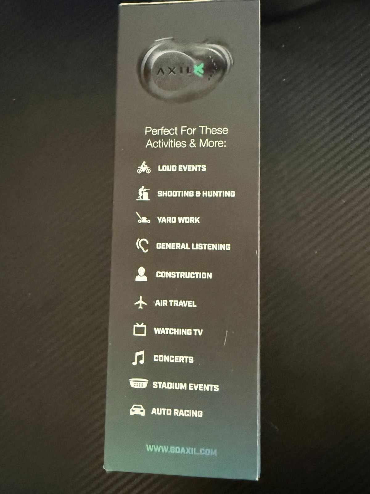 AXIL XCOR Wireless Digital EarPro Tactical Earbuds