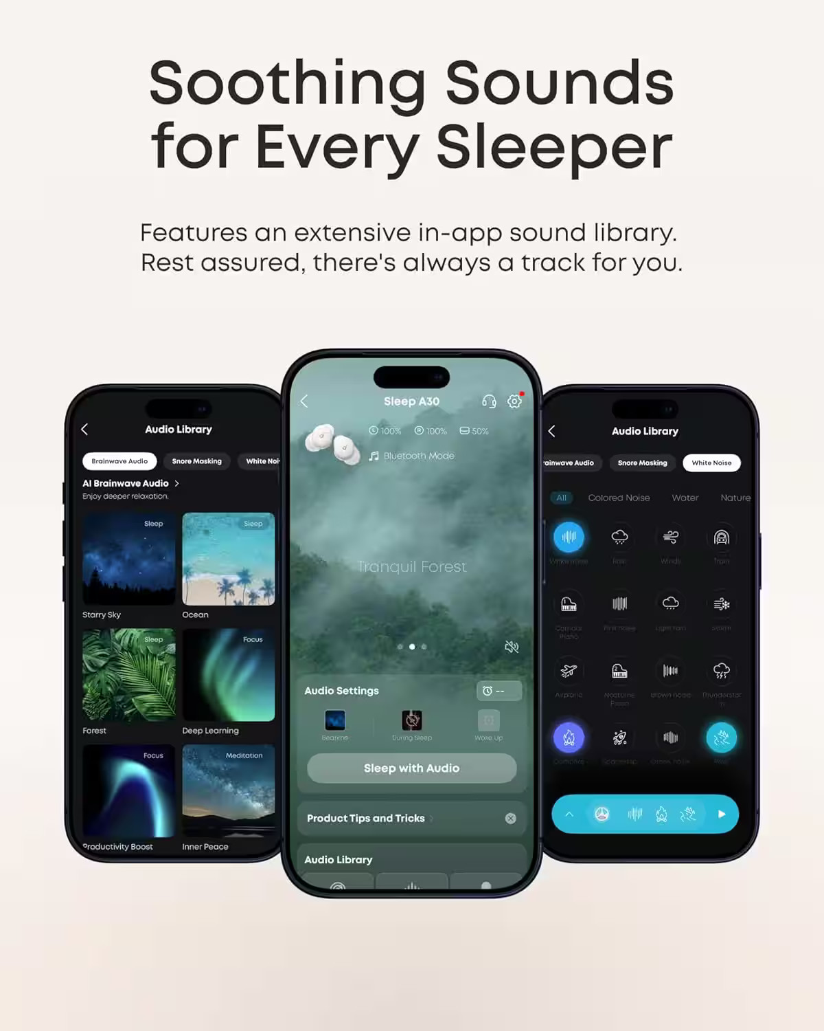 Soundcore – by Anker Sleep A30 Smart Wireless In-Ear Sleep Earbuds, Bluetooth…