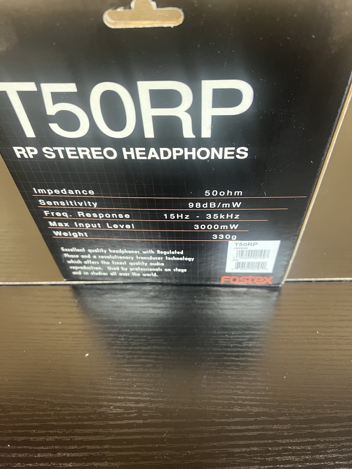 Fostex T50RP Wired Headphones – Black