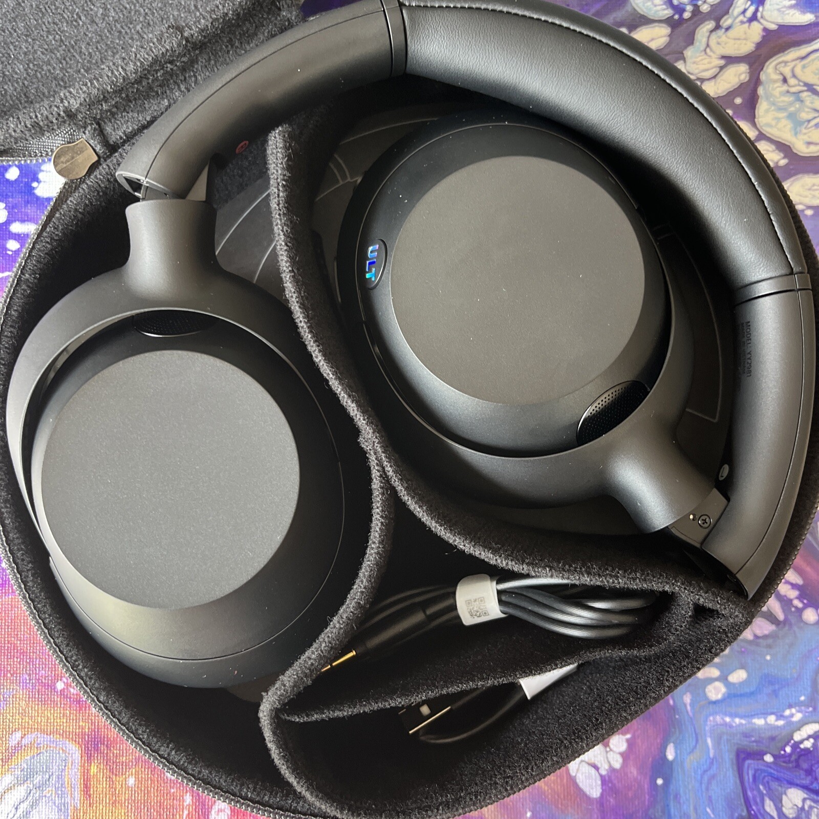 Sony ULT WEAR 900N Noise Canceling Wireless Headphones Black NOB